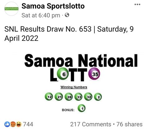 national lotto samoa
